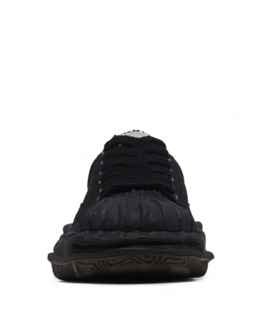 Maison Mihara Yasuhiro Black "Blakey" Og Sole Canvas Low-Top Sneakers for men