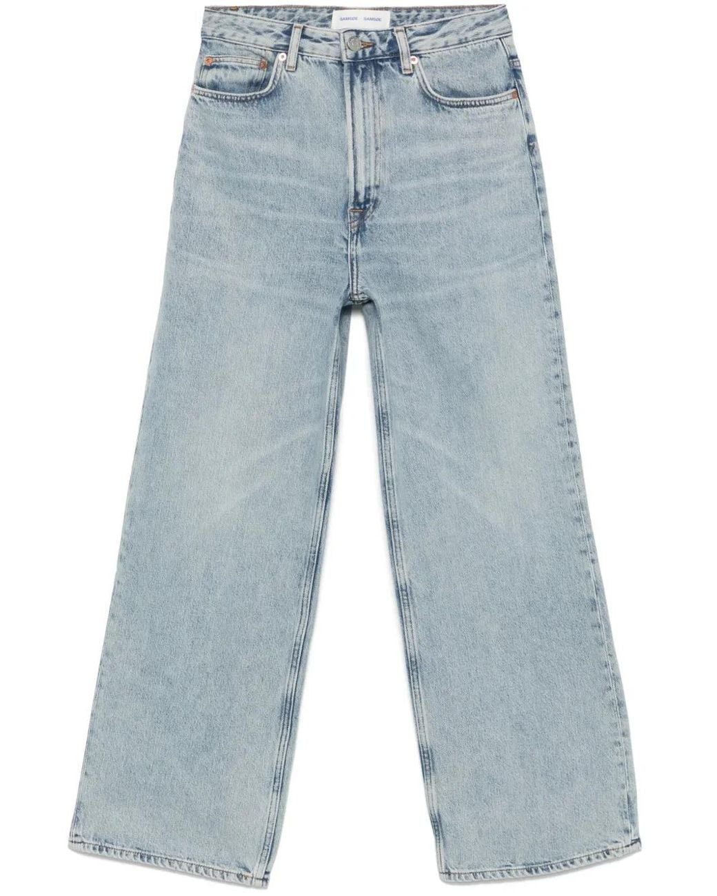 Jean Shelly Samsøe & Samsøe en coloris Blue