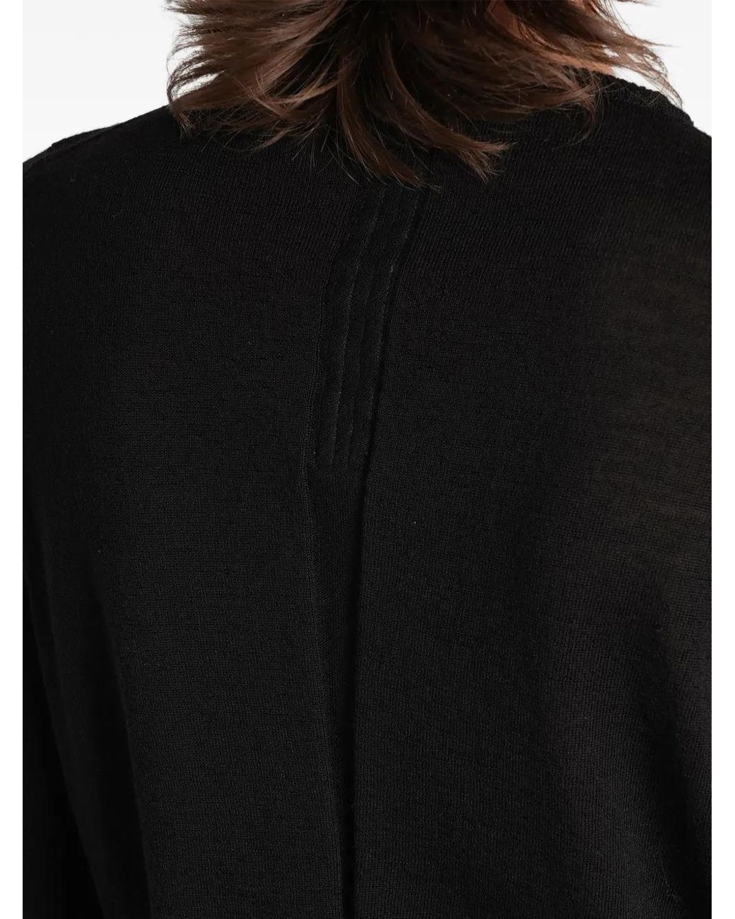 Rick Owens Black Biker Level Sweater