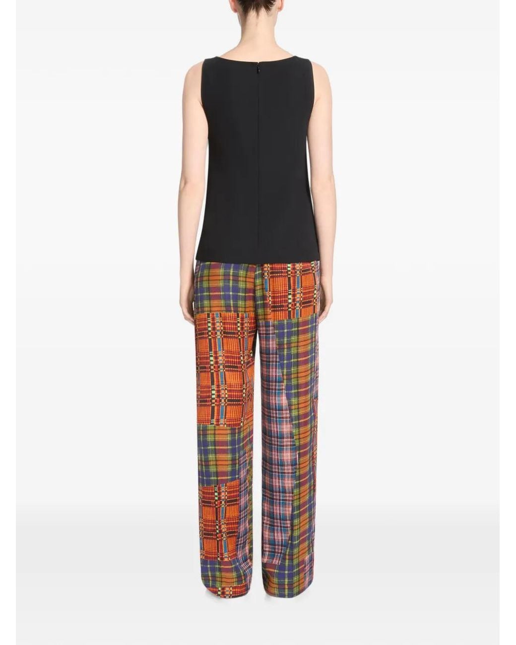 Dries Van Noten White Elasticated Trousers