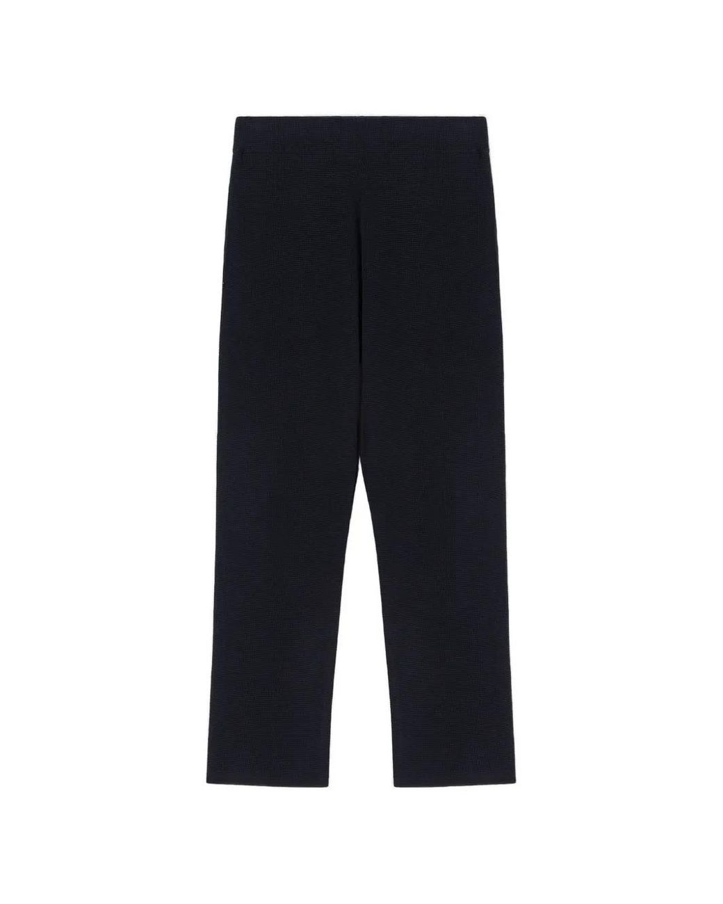 RETORI Black Milano-Stitch Trousers for men