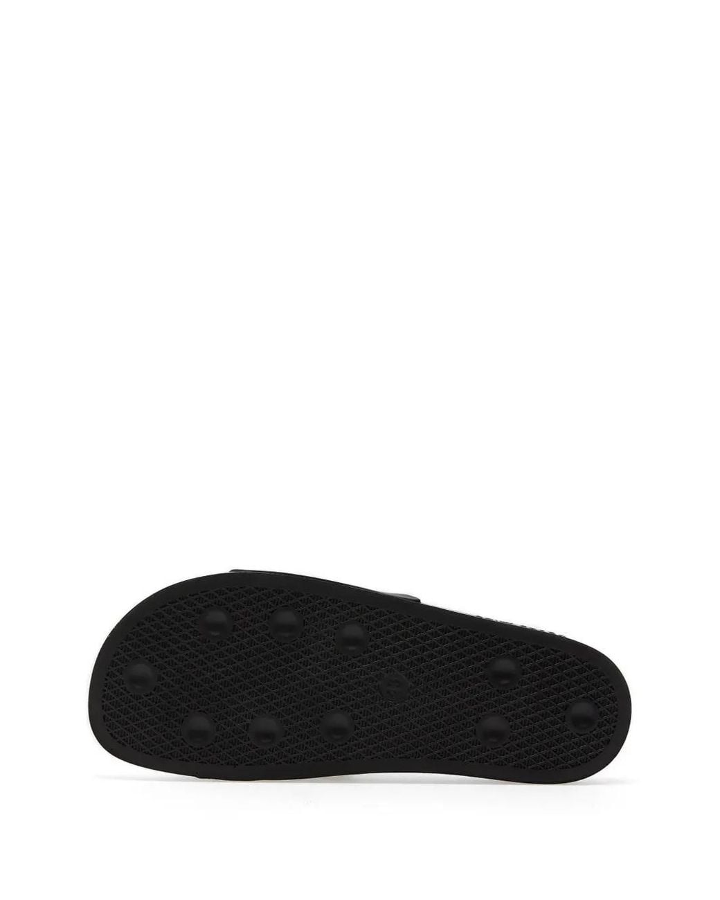Daily Paper Black Logo-Print Slides for men