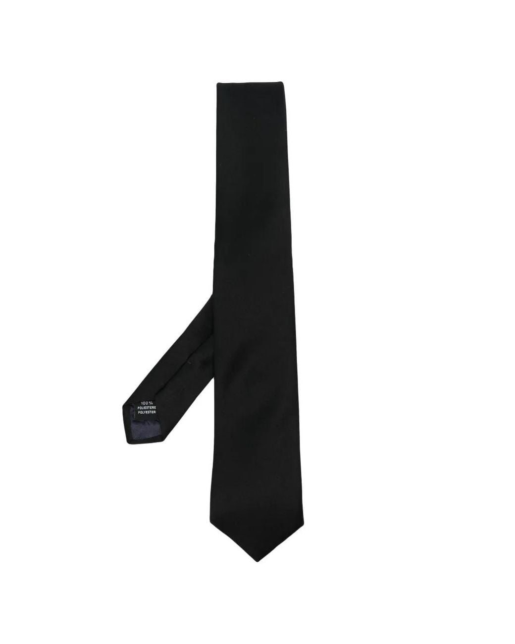 Tagliatore Black Plain Tie for men