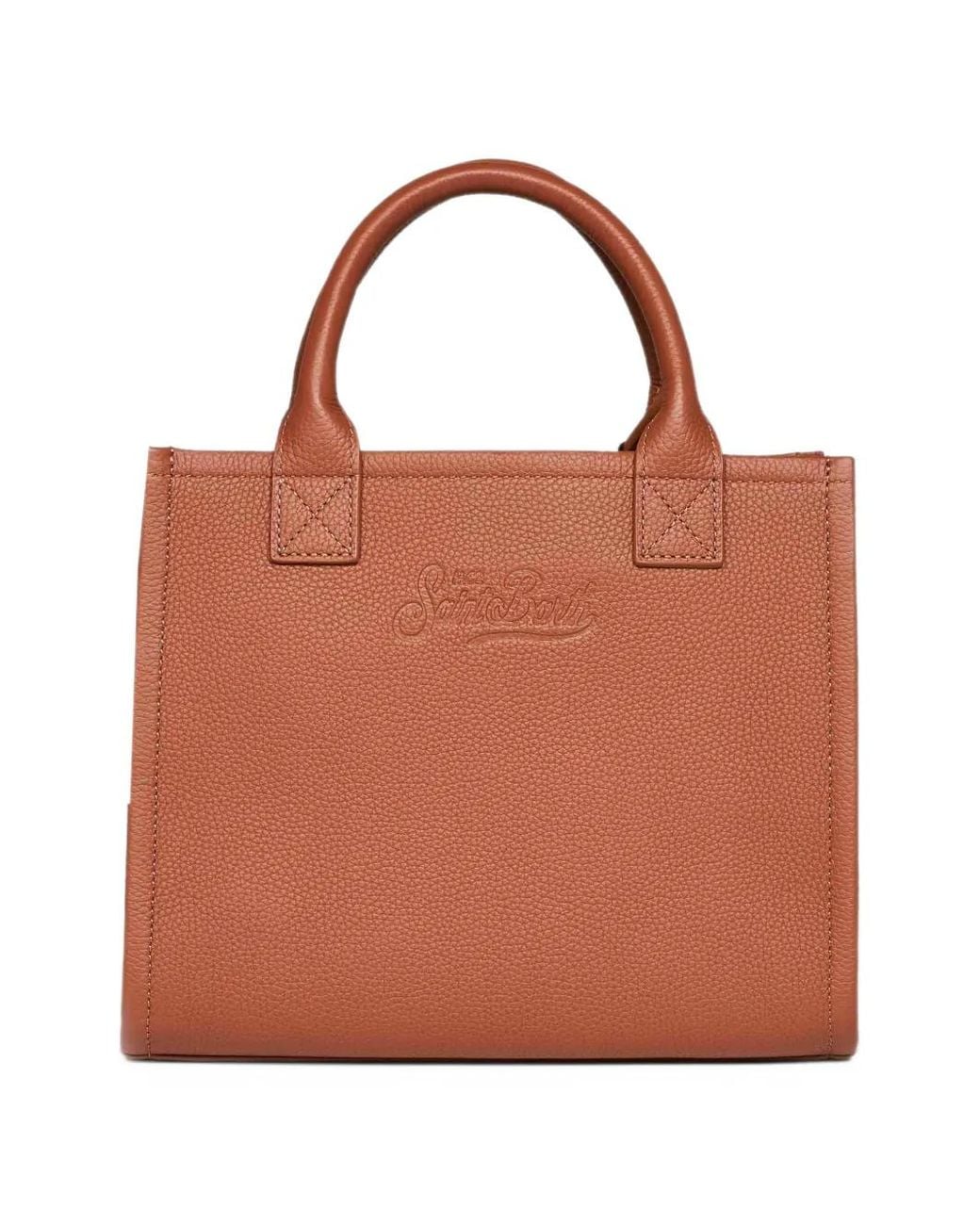 Mc2 Saint Barth Brown Vanity Bag Midi