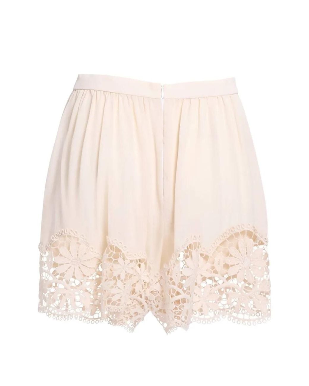 Shorts De Macramé Elie Saab de color Natural