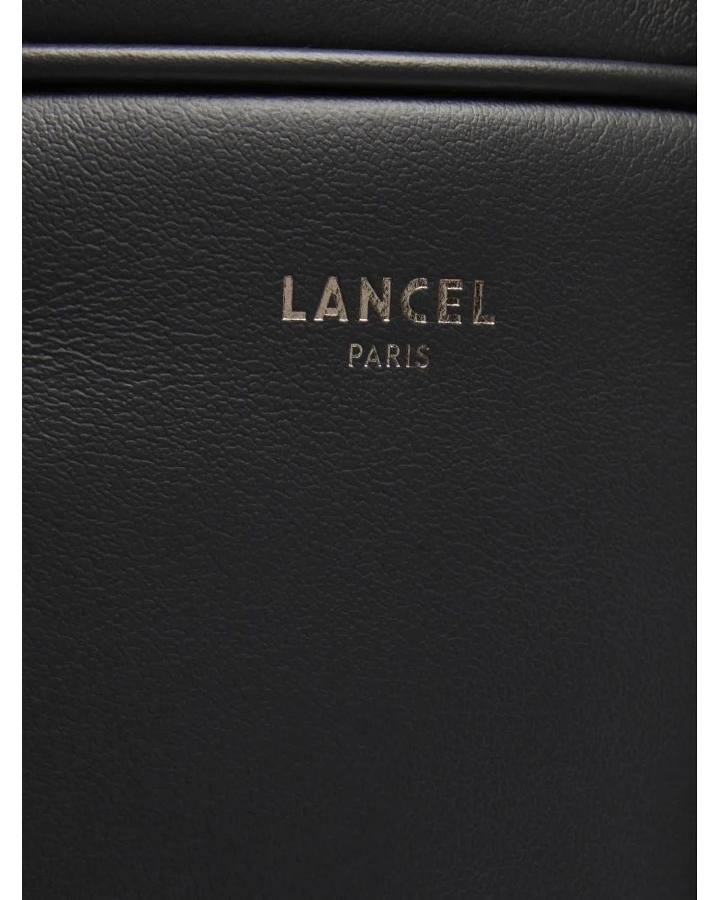 Lancel Black 15'6 Edgard Smooth-Leather Briefcase for men