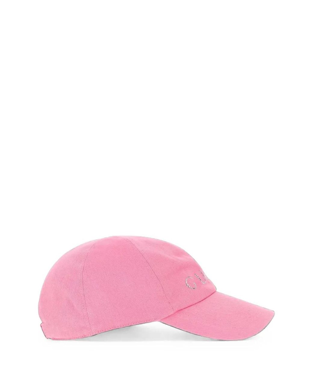 Gucci Pink Crystal-Embellished Baseball Cap
