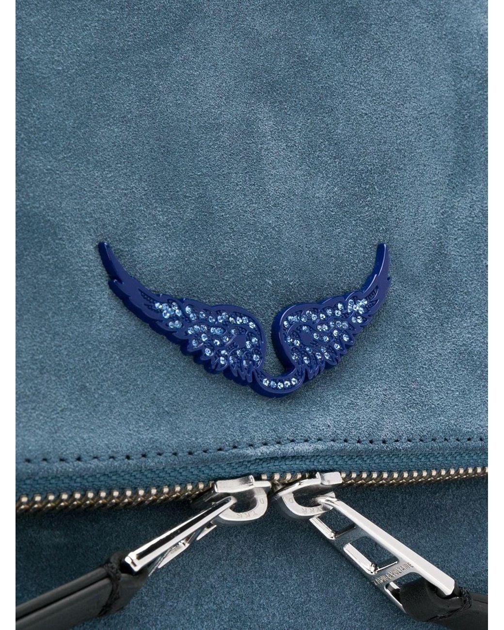 Zadig Voltaire Rocky Schoudertas in het Blauw Lyst NL