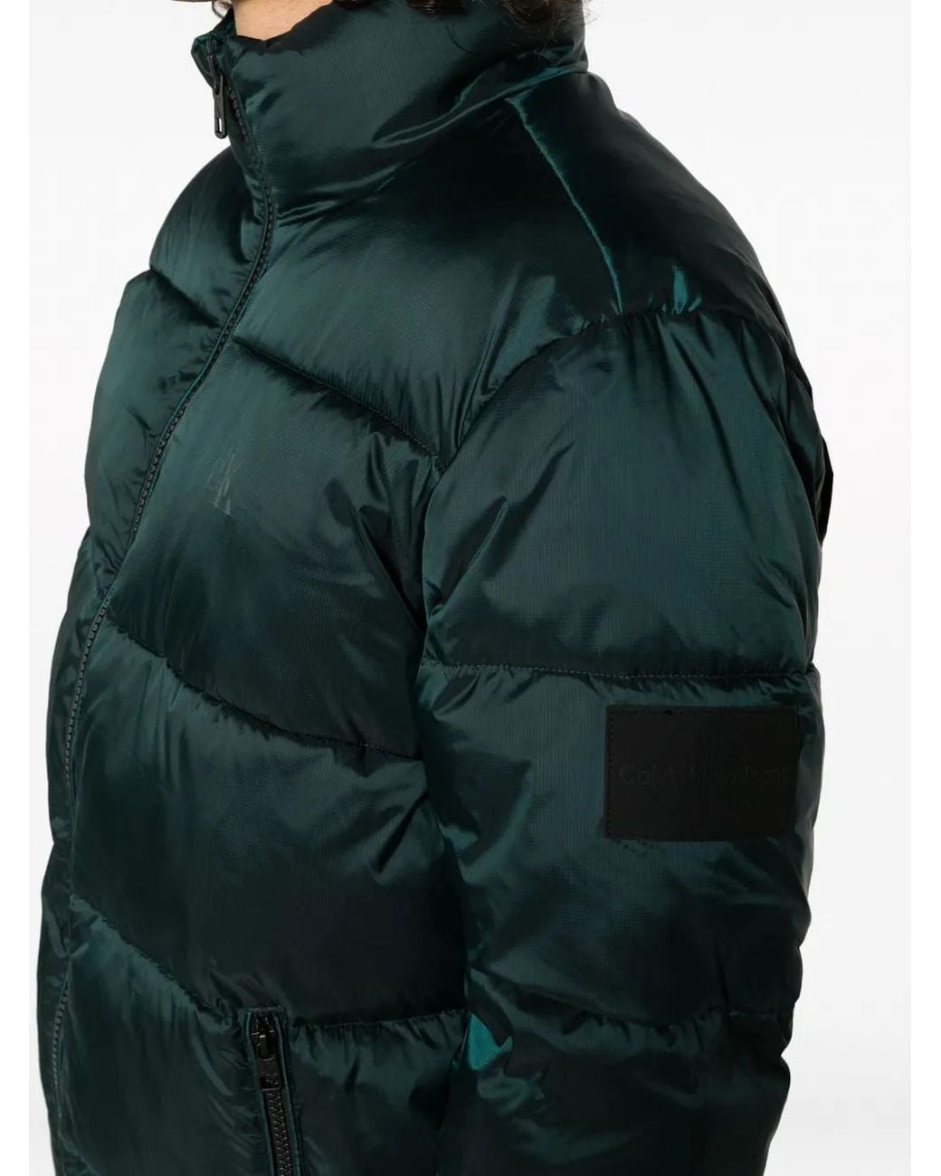 Calvin Klein Tt Ripstop Puffer Jacket in Green für Herren