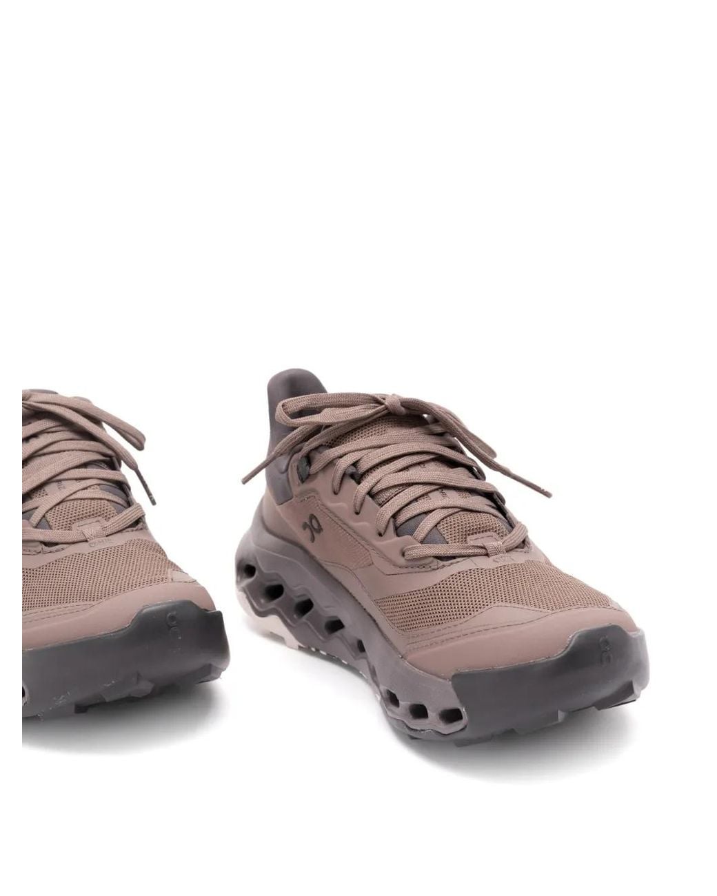 On Shoes Brown Cloudhoriz 2 Mesh Sneakers