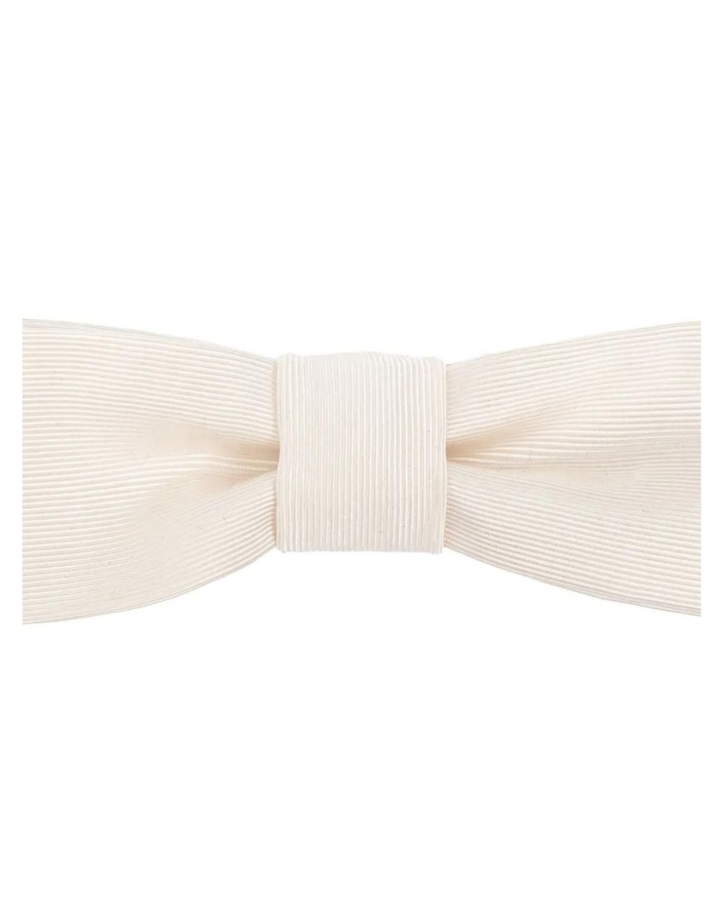 DSquared² Natural Silk Bow Tie for men