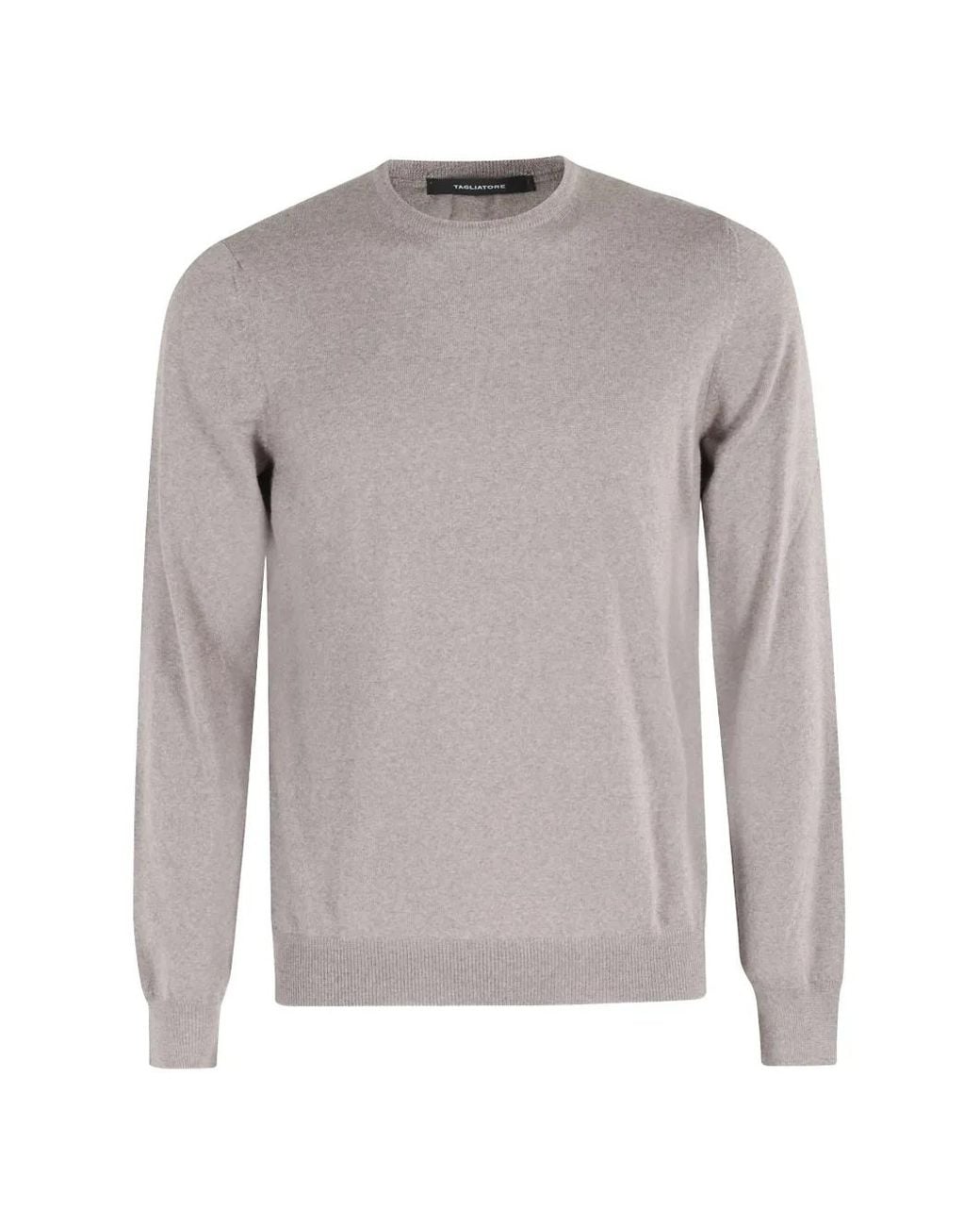 Tagliatore Gray Pull Marley À Col Rond for men