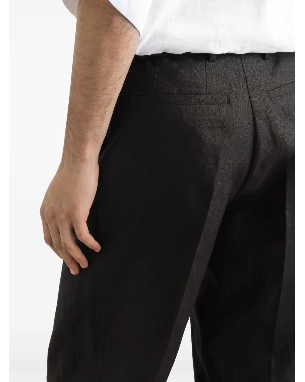 Dolce & Gabbana Black Trousers for men