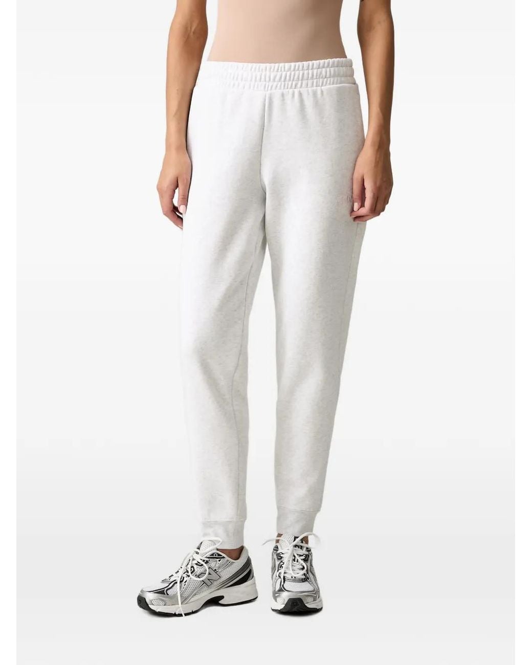 PUMA White Logo-Embroidered Tracksuit