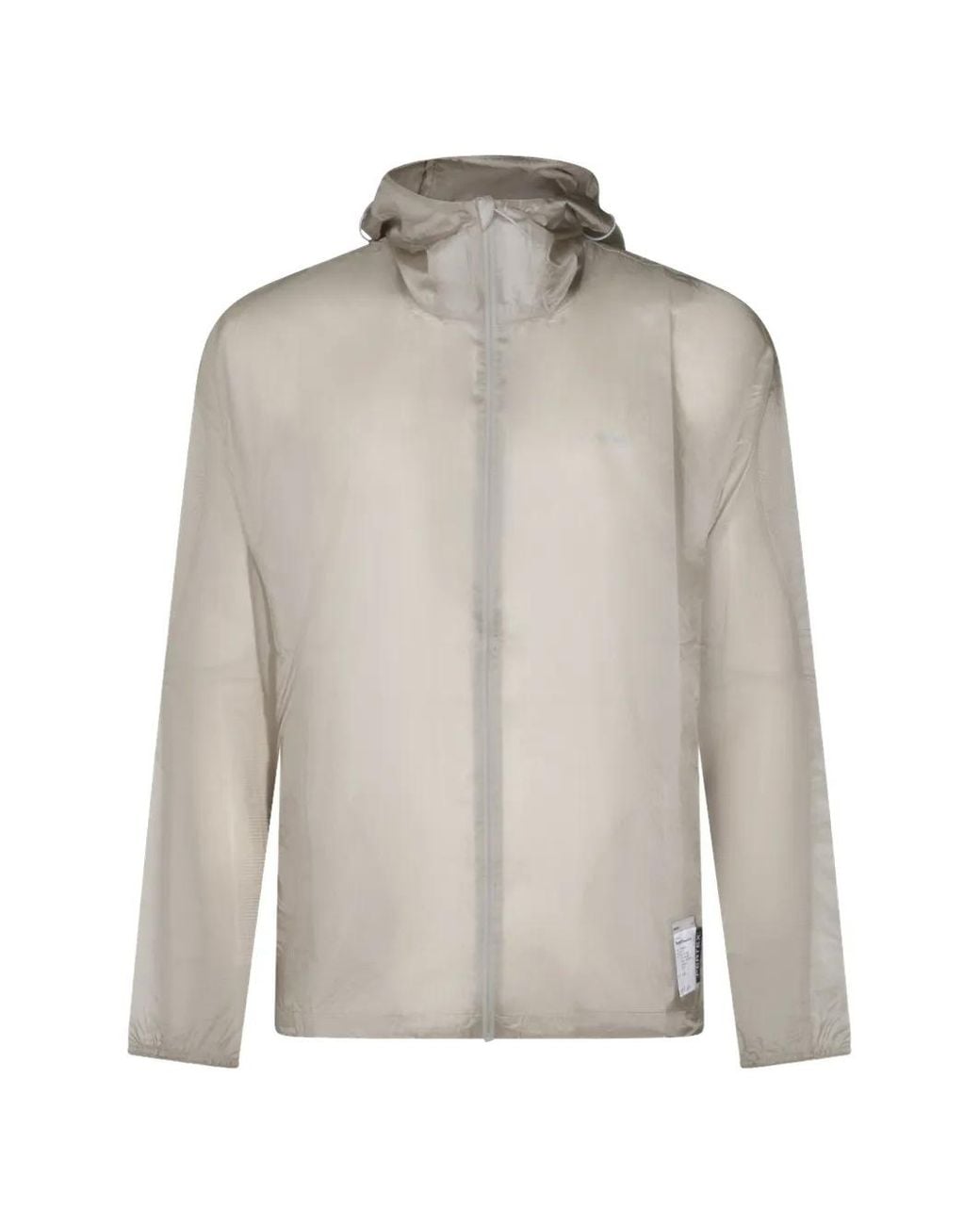 Satisfy Gray Pertex Diamond Fuse Hooded Jacket for men