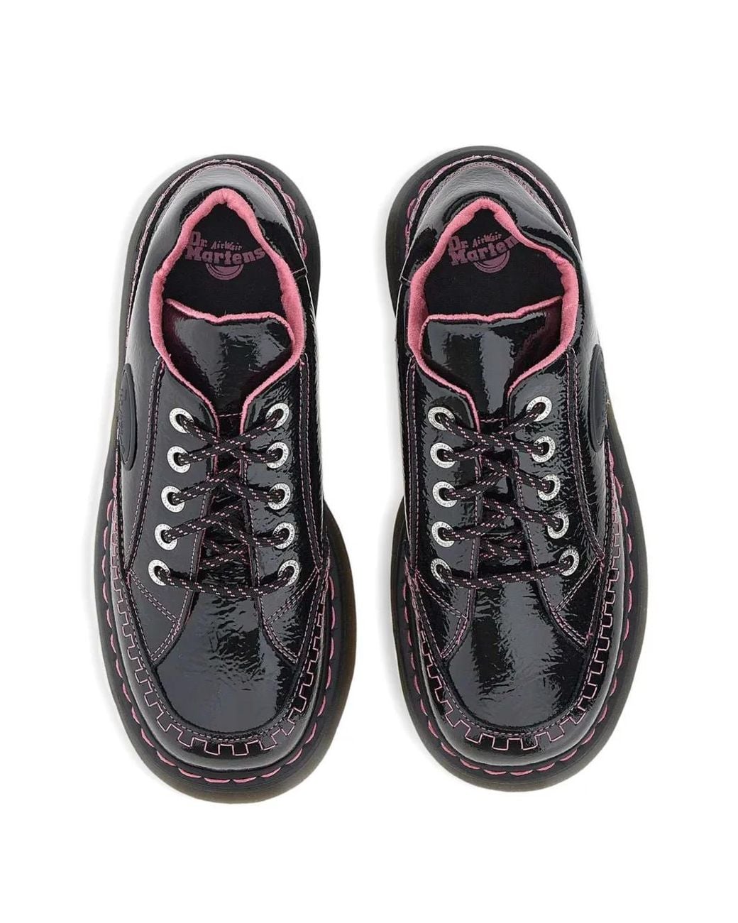 Dr. Martens Black Buzz 5-Eye-Stitching Trainers