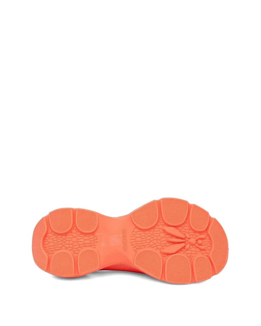 Patrizia Pepe Orange Baskets Gummy Pepe À Lacets