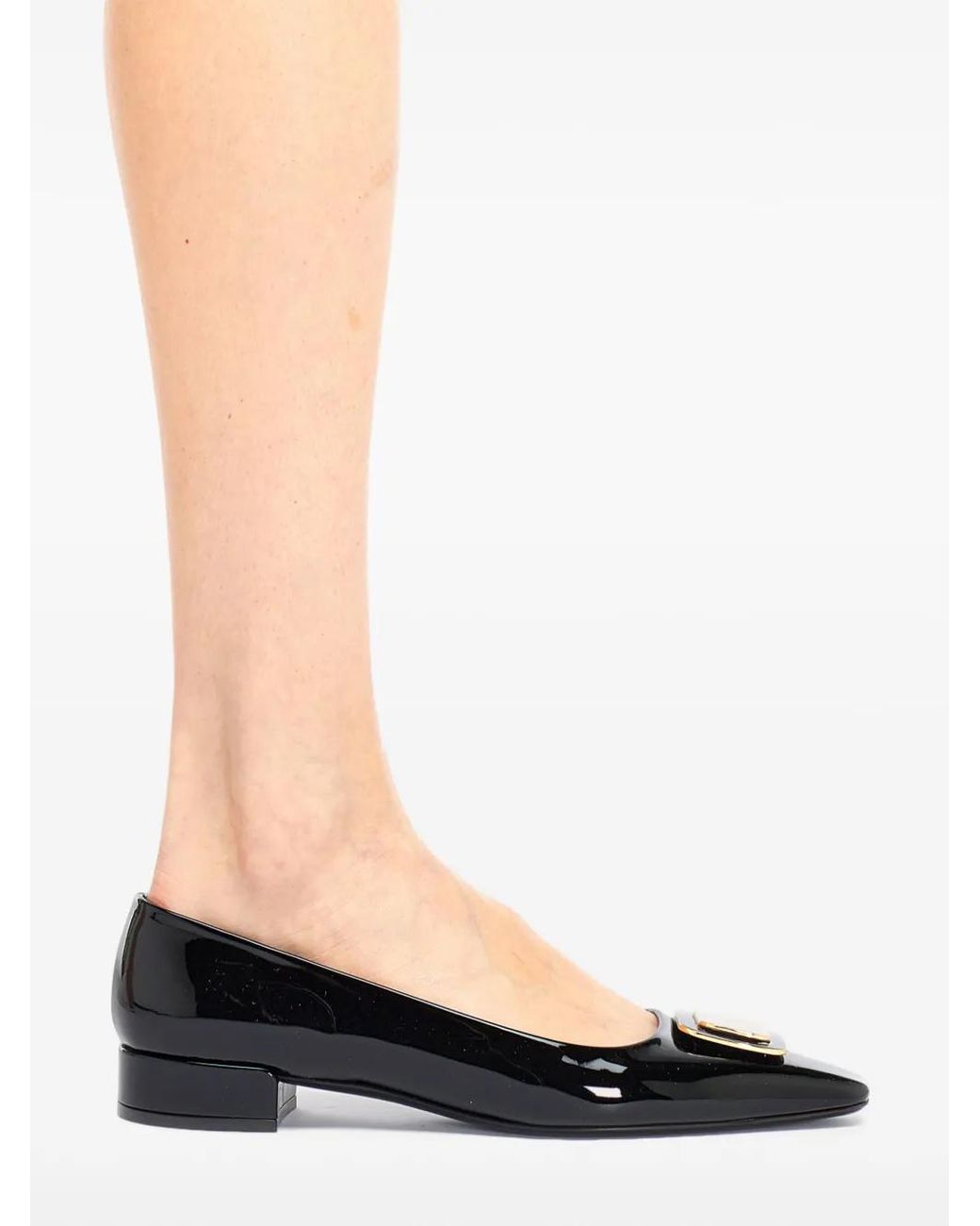 Ferragamo Black New Vara 20Mm Pumps