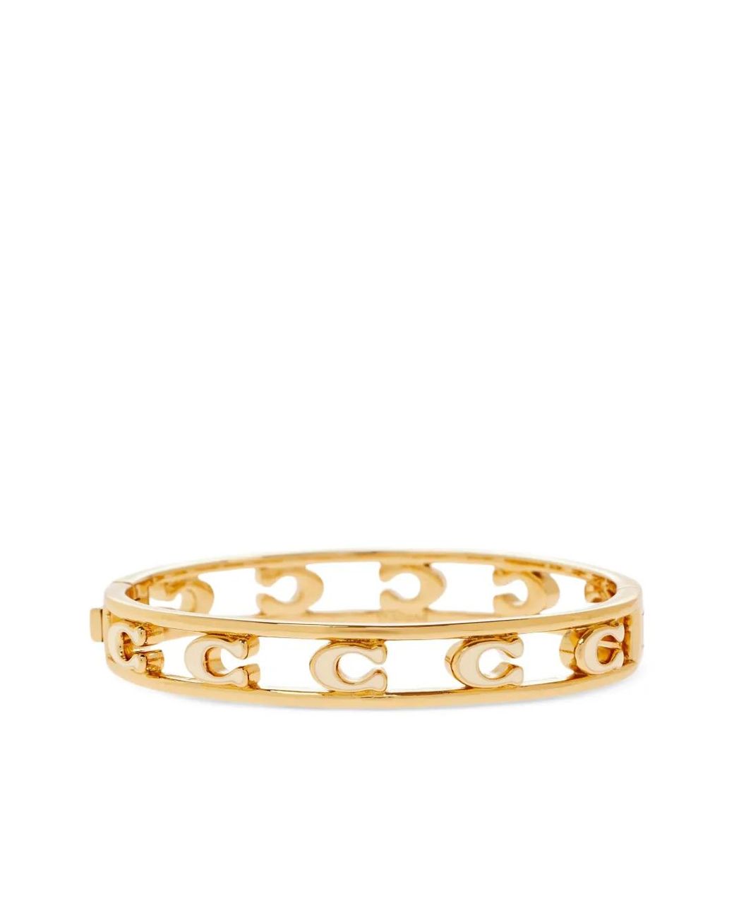 Pulsera Con Logo COACH de color Metallic