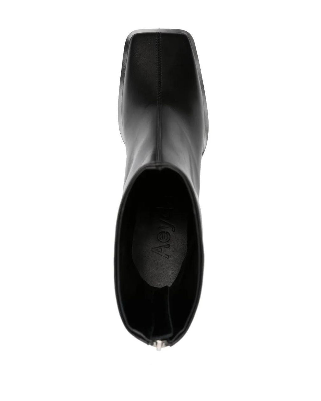 Aeyde Black Amina 60Mm Leather Boots