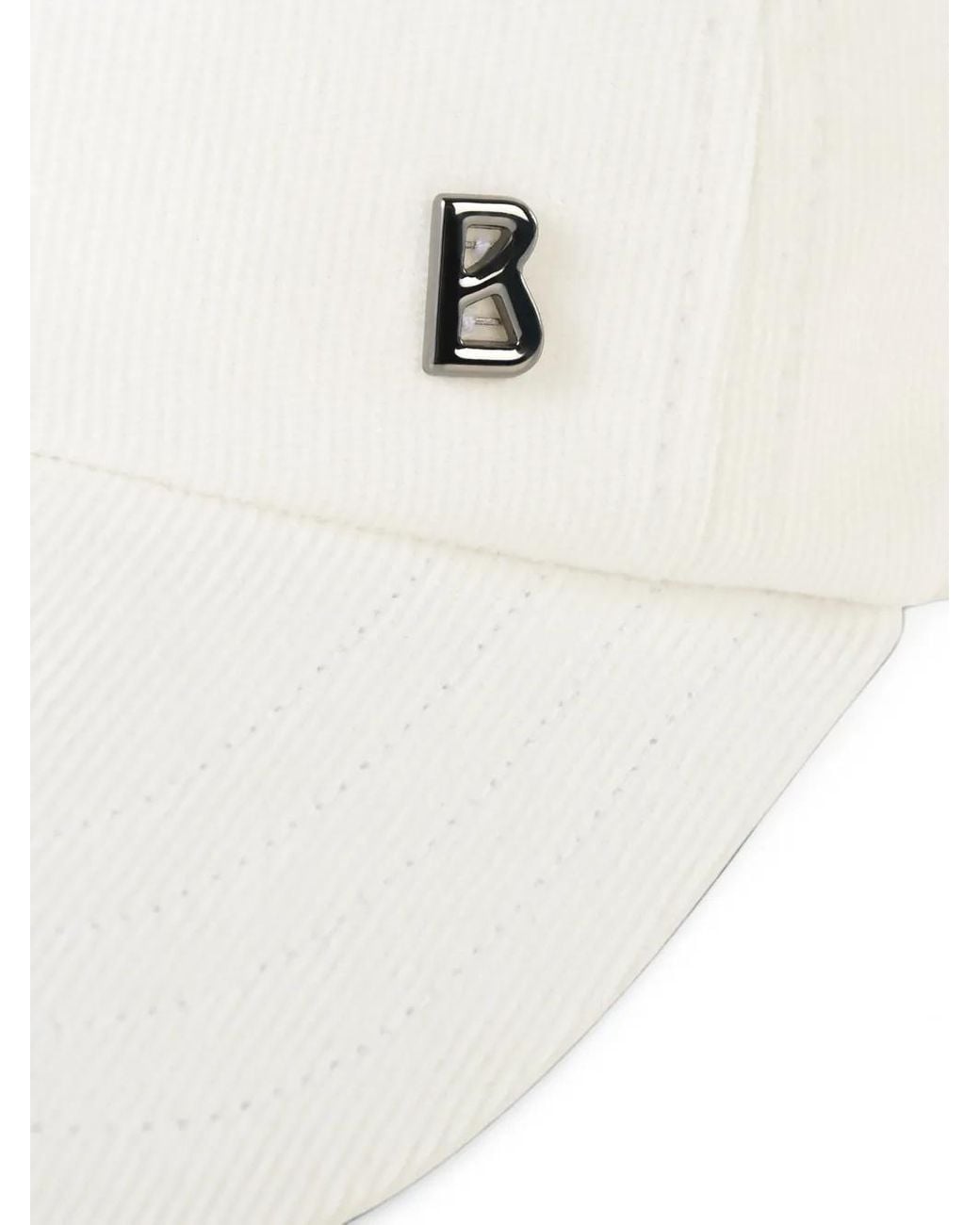 Bogner White Ralf Corduroy Cap for men