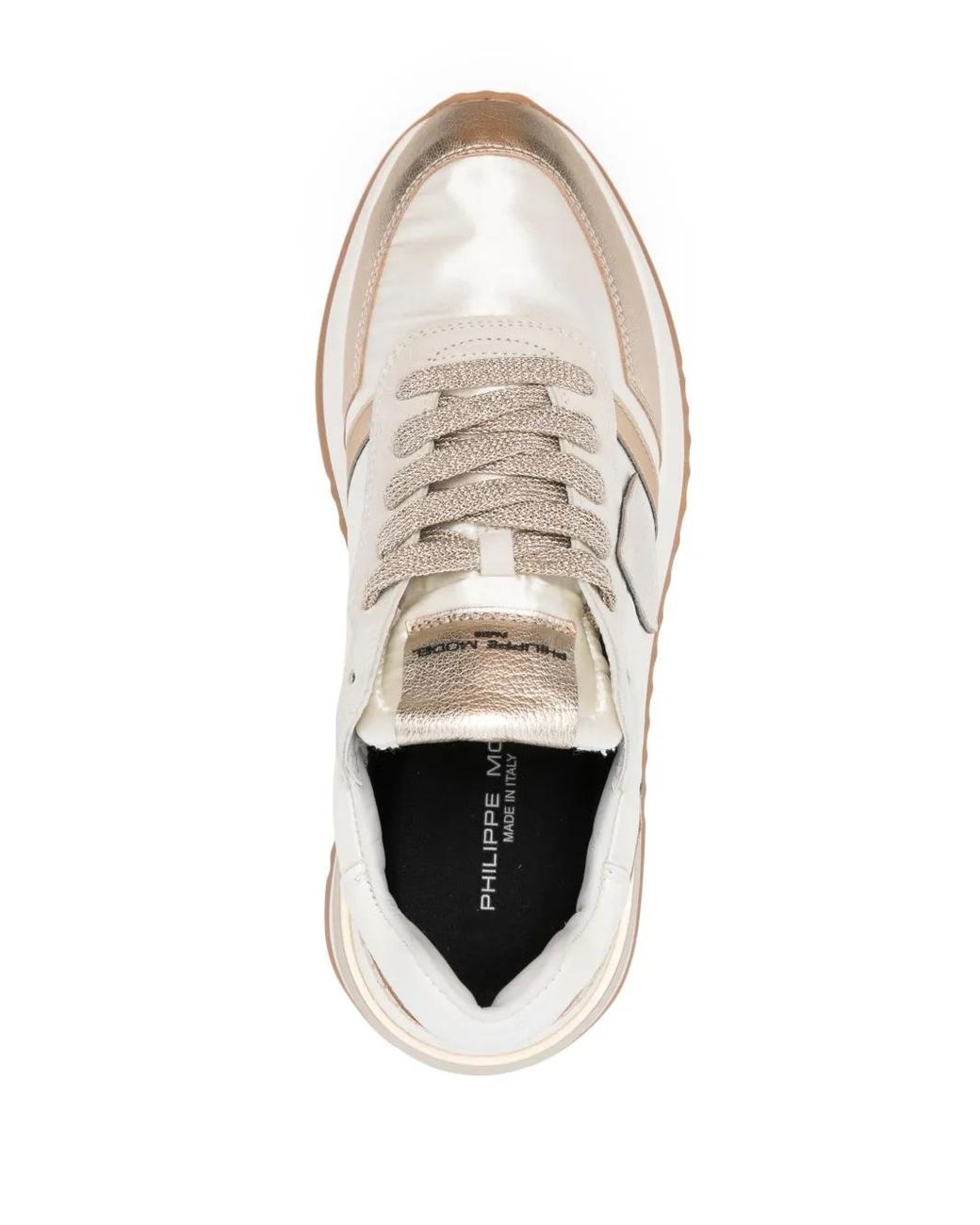 Philippe Model White Flat Shoes