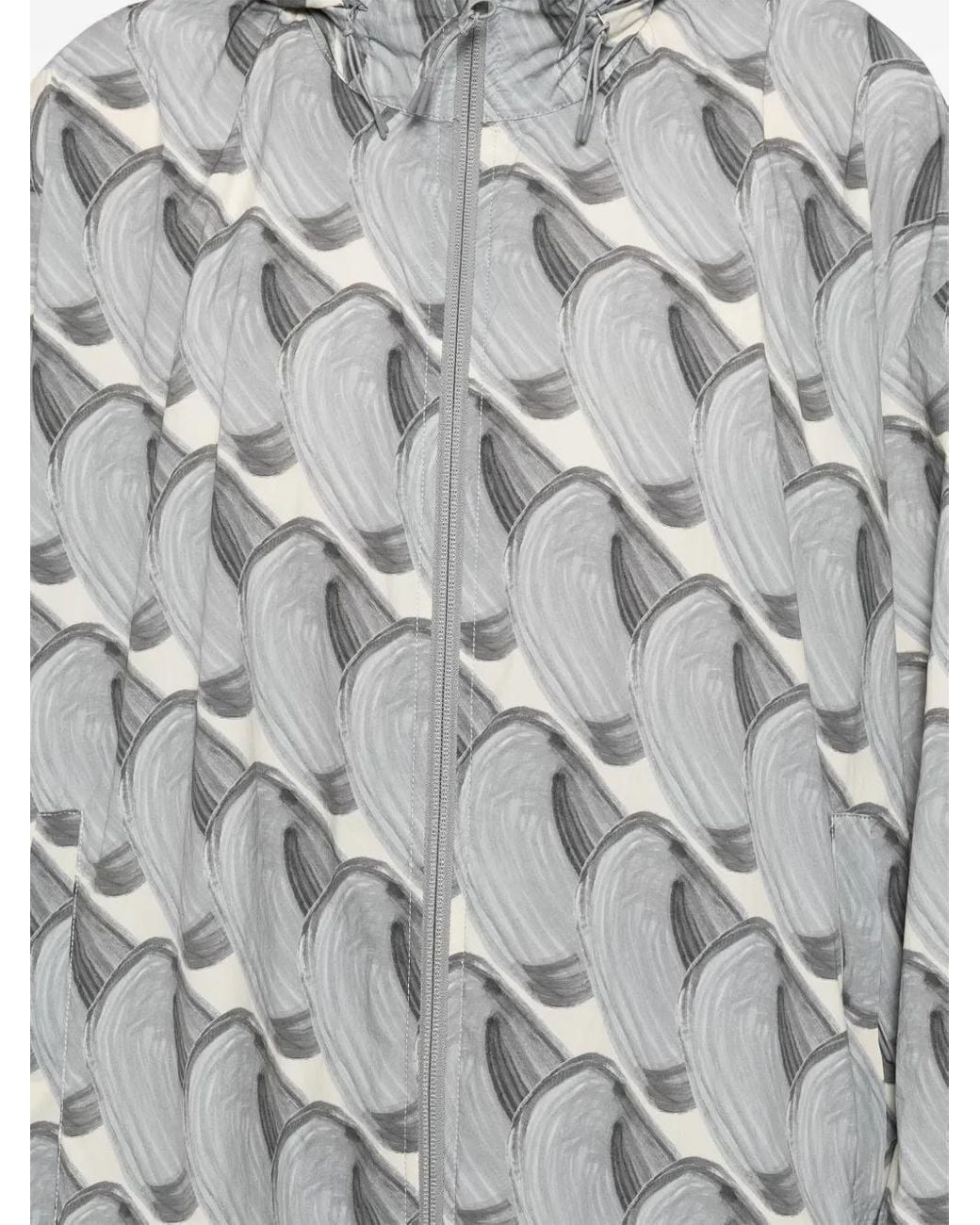 Chaqueta Sunscreen Con Capucha JNBY de color Gray