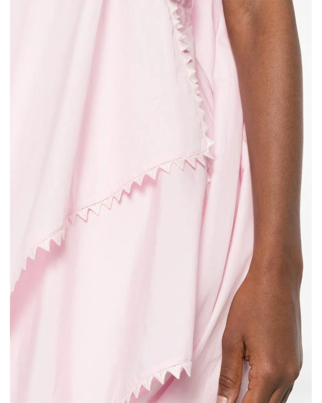 Jacquemus Pink Bolversin Long Dress