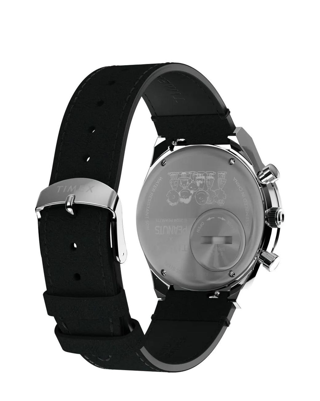 Timex X Peanuts Q Chronograph 40Mm in Black für Herren