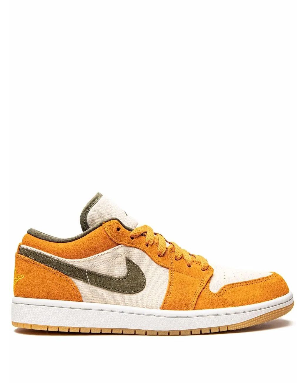 Nike Orange Air 1 Low Se "Light Curry" Sneakers