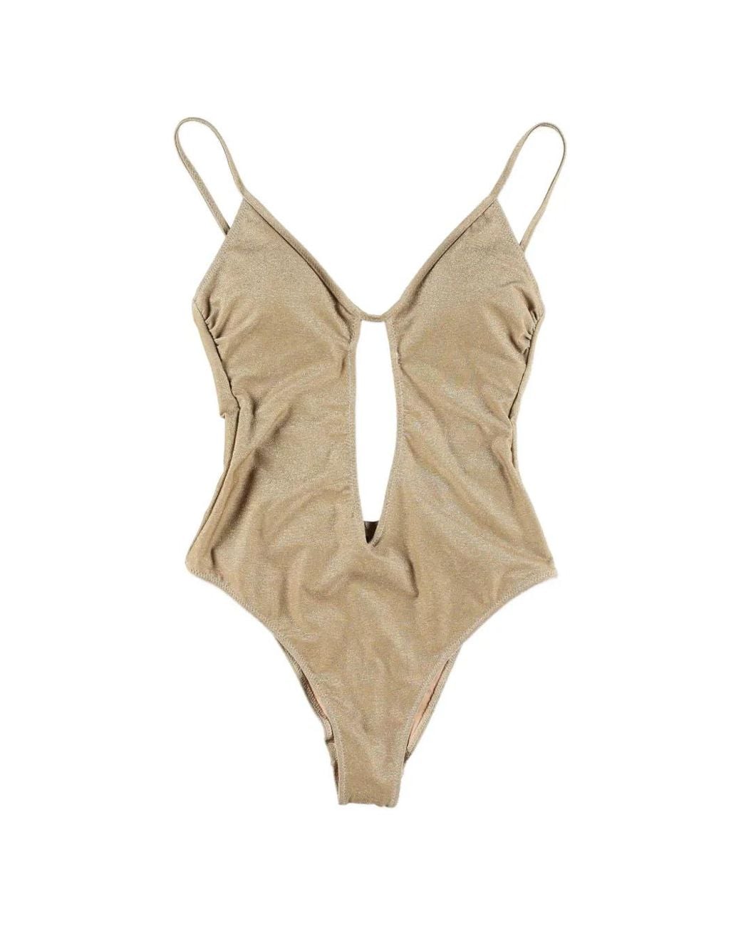 MATINEÉ Natural Lilly Cut-Out Swimsuit