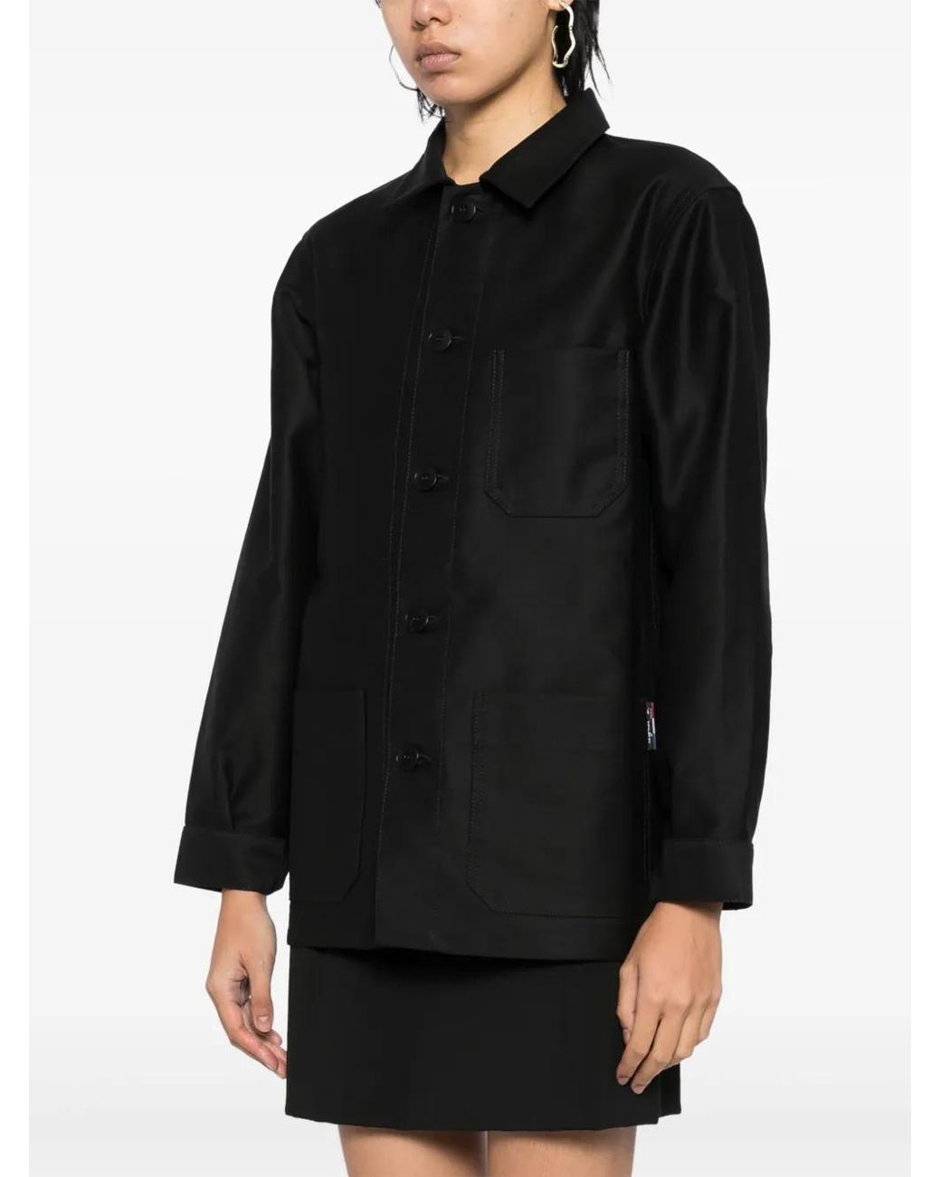 Agnes B. Black Oversized Jacket