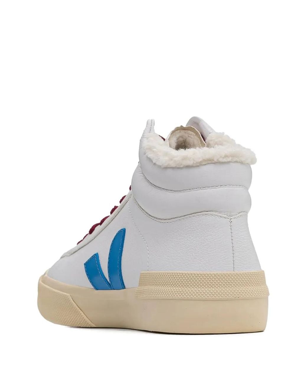 Veja Blue Leather Sneakers