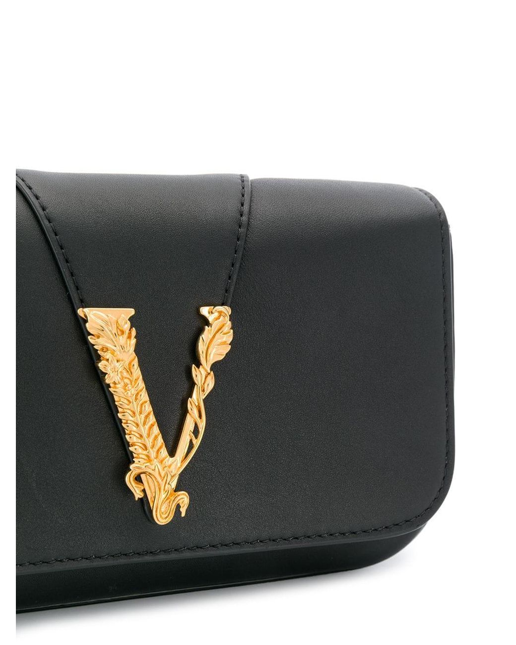 Versace Mini Virtus Crossbody Bag - Farfetch