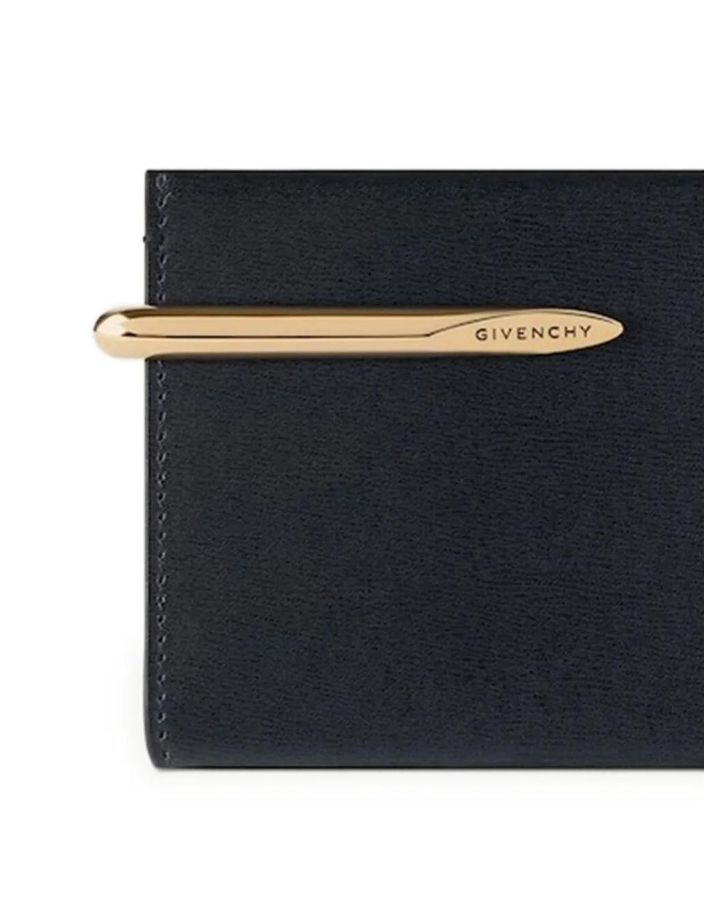 Givenchy Black Portefeuille Pinch En Cuir