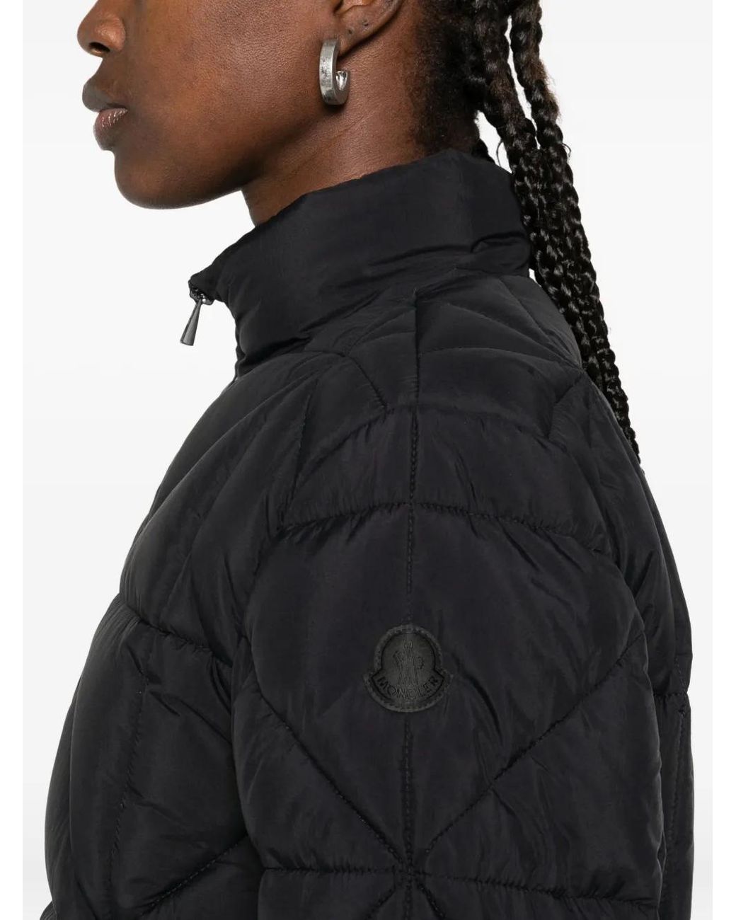 Moncler Black Quilted Shell Jacket