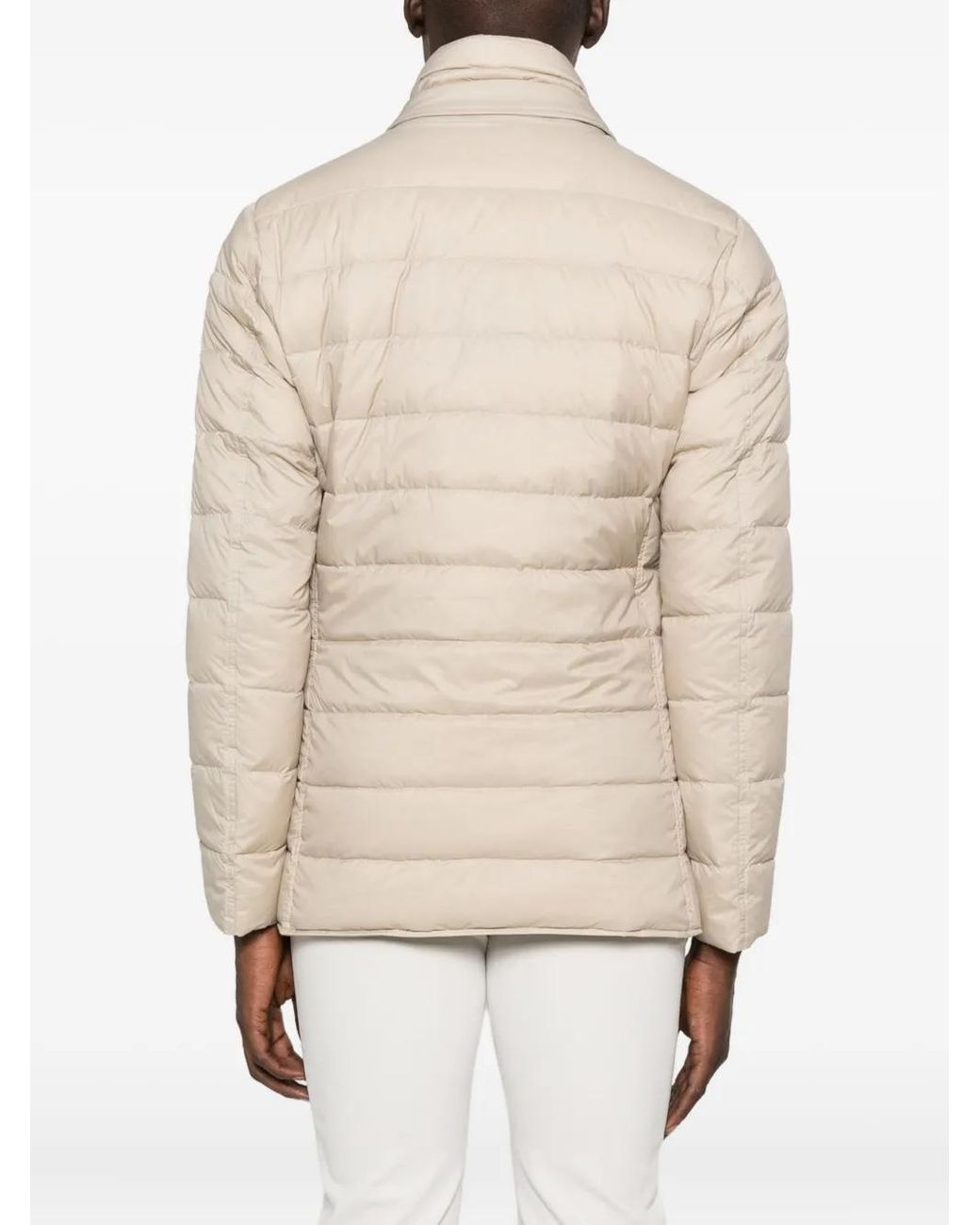 Giacca Trapuntata di Herno in Natural da Uomo