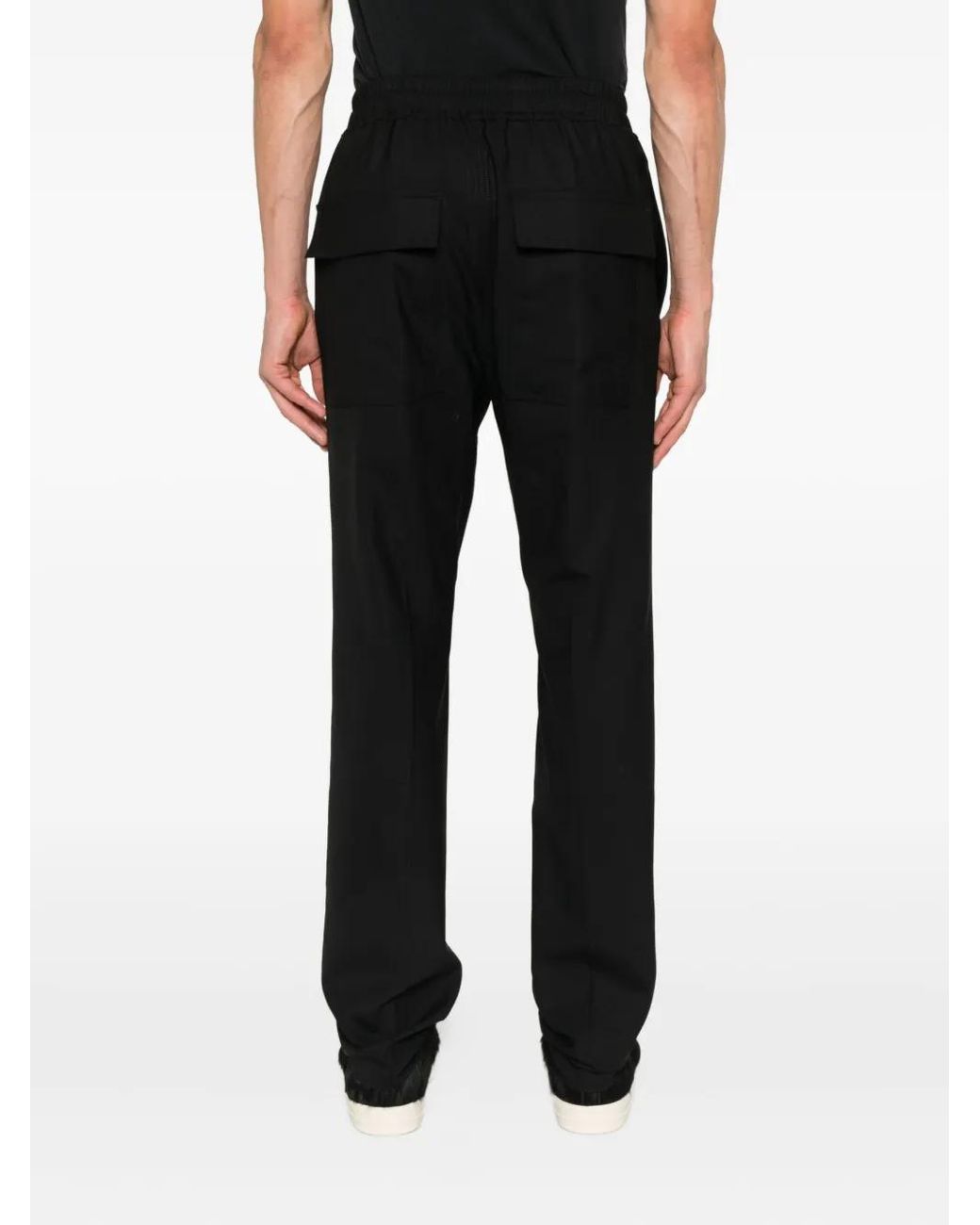 Pantalones Con Cordones Rick Owens de hombre de color Black