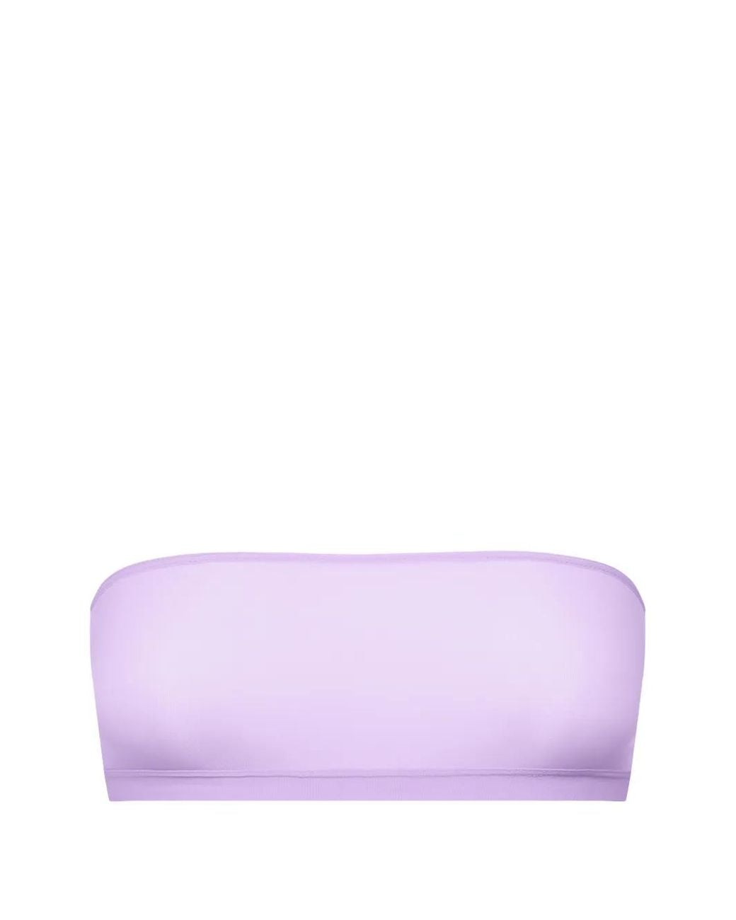 Maison Close Purple Double Sens Bandeau Sheer Bra