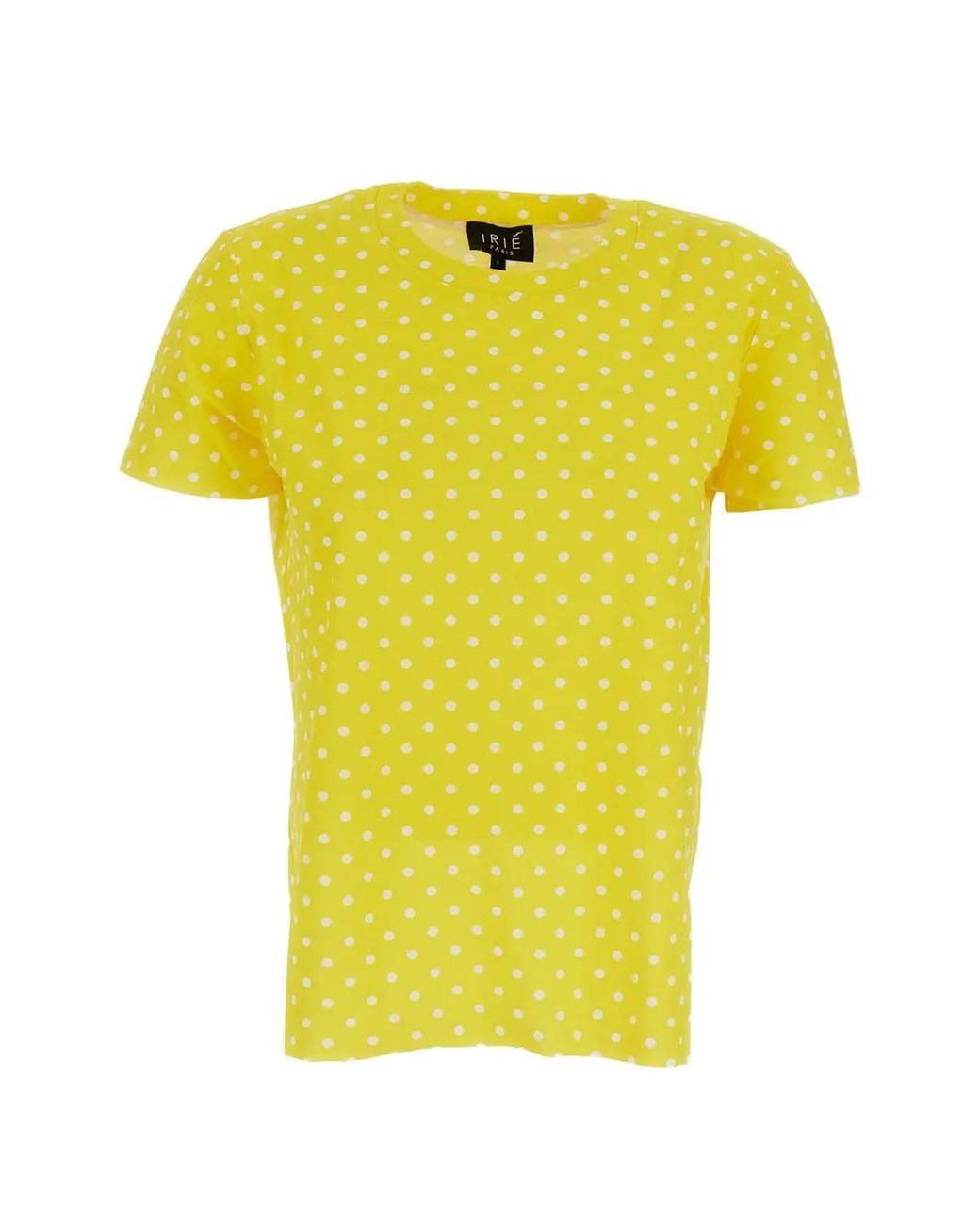 Irie Yellow Polka-Dot T-Shirt