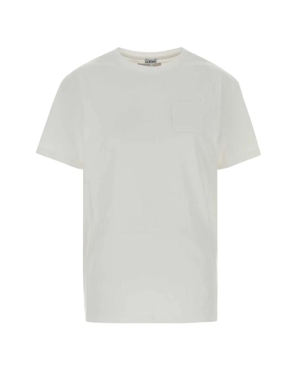 Loewe White Patch-Detail T-Shirt