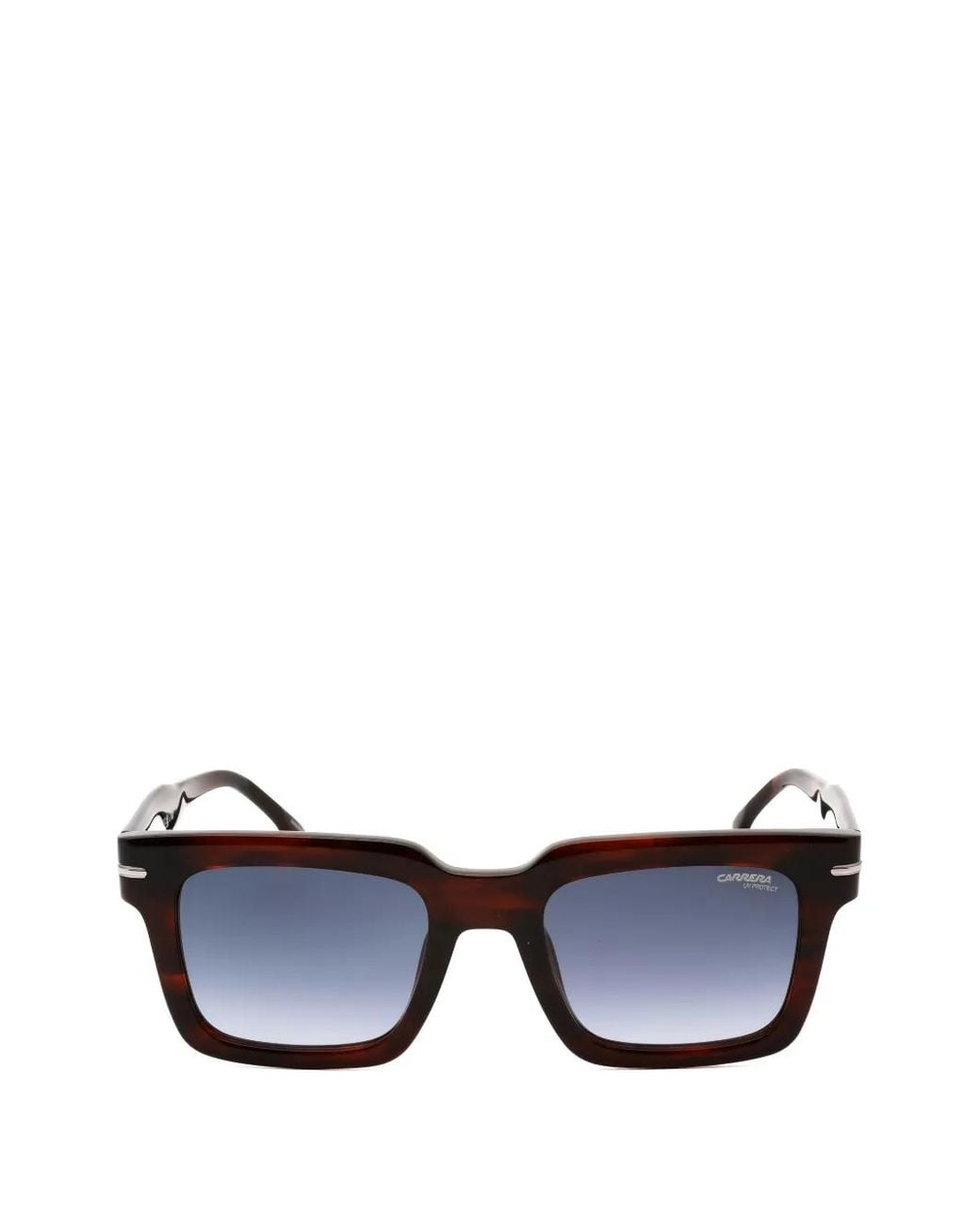 Carrera Blue Rectangle-Frame Sunglasses for men