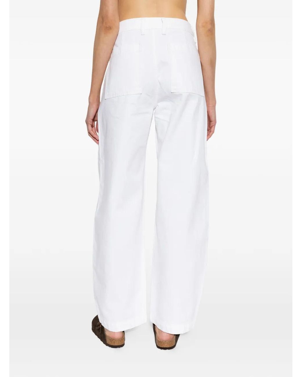 FRAME White Jean À Poches Plaquées