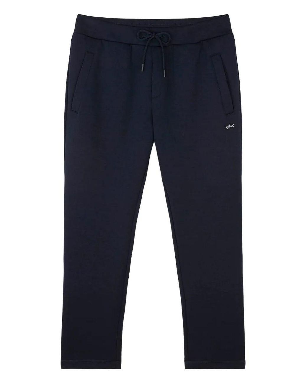 Paul & Shark Blue Drawstring Track Pants for men