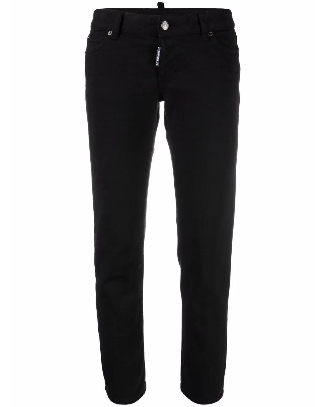 DSquared² Black 5 Pockets Pants