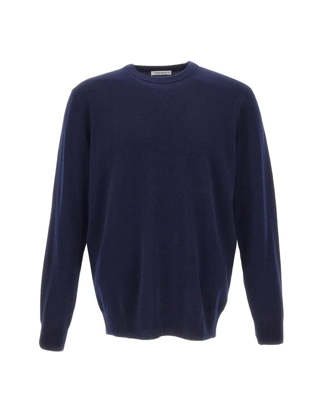 Kangra Blue Crew-Neck Sweater for men