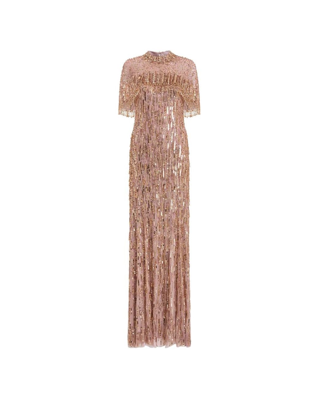Jenny Packham Natural Leia Dress