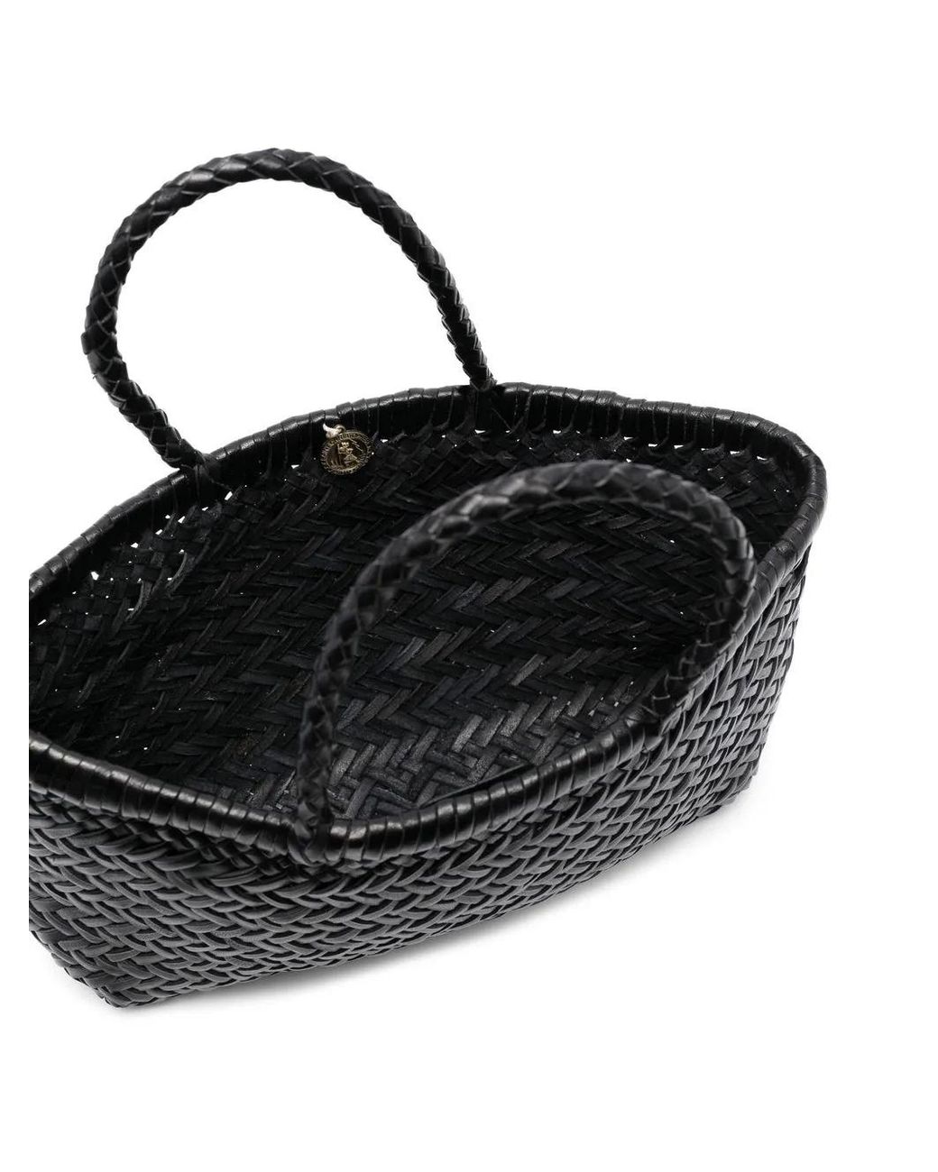 Dragon Diffusion Black Mini Flat Gora Tote Bag