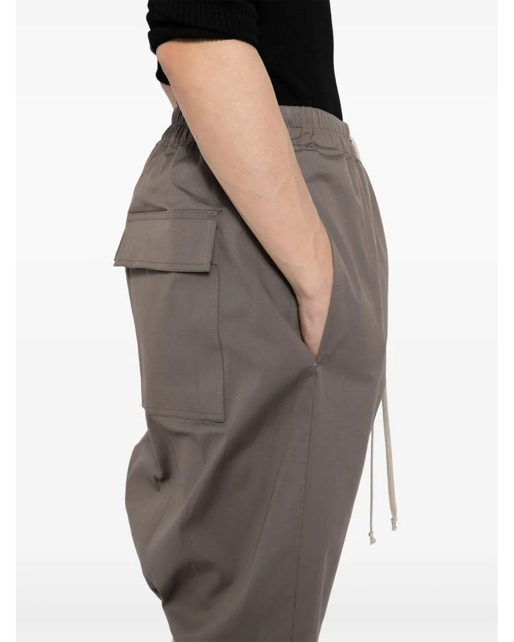 Rick Owens Brown Rick's Pods Shorts for men