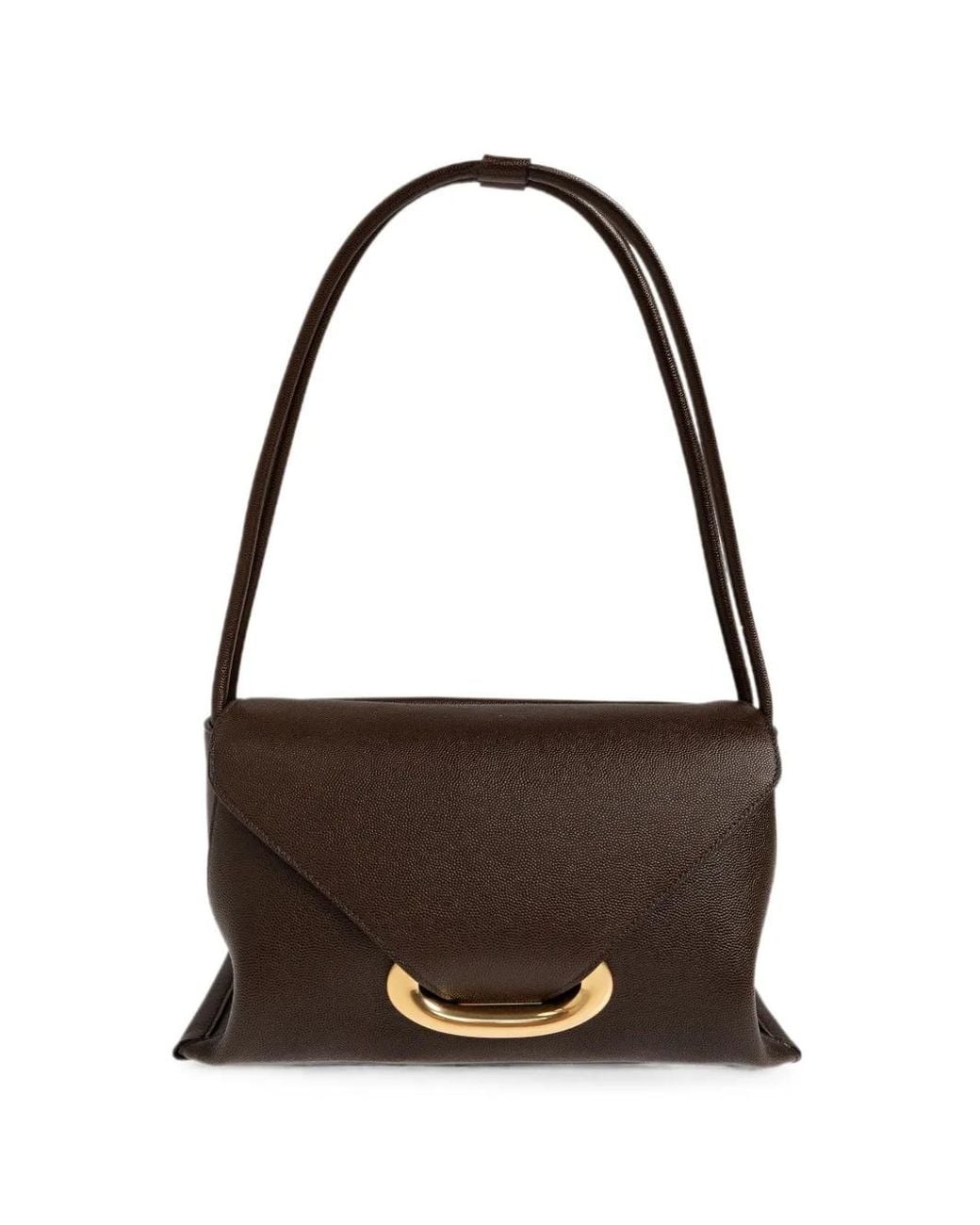 Wandler White Veneto Grainy-Leather Shoulder Bag